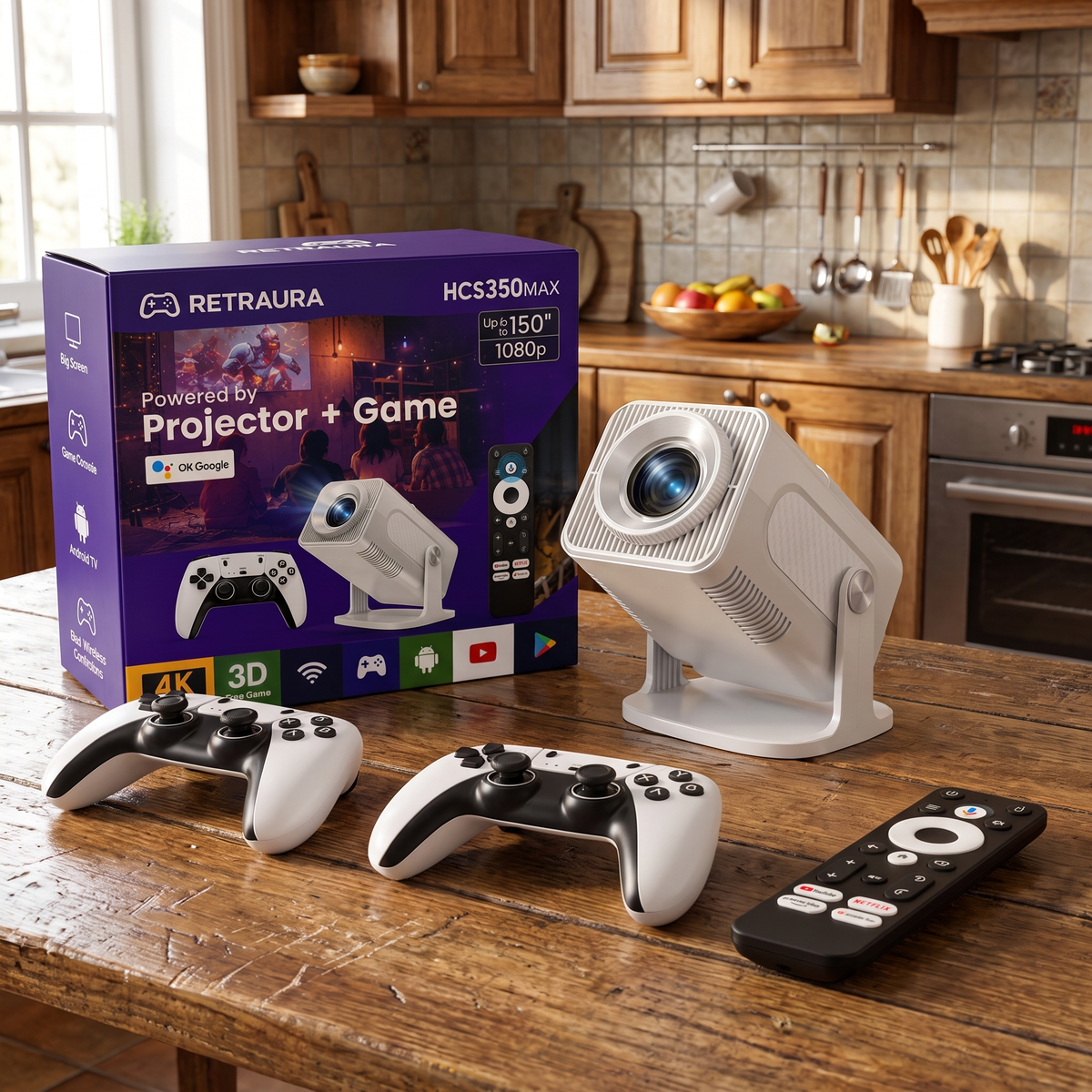 RETRAURA Game Projector